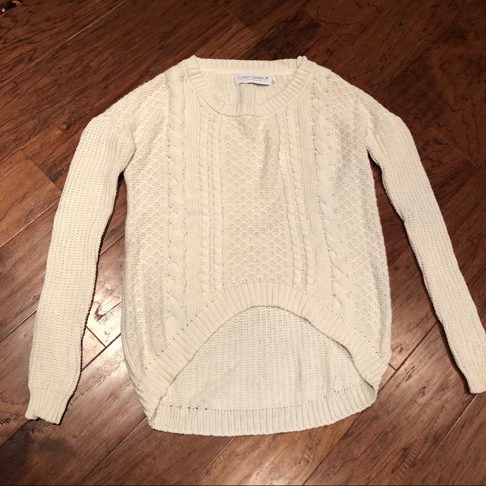 Gypsy Warrior Cable Sweater